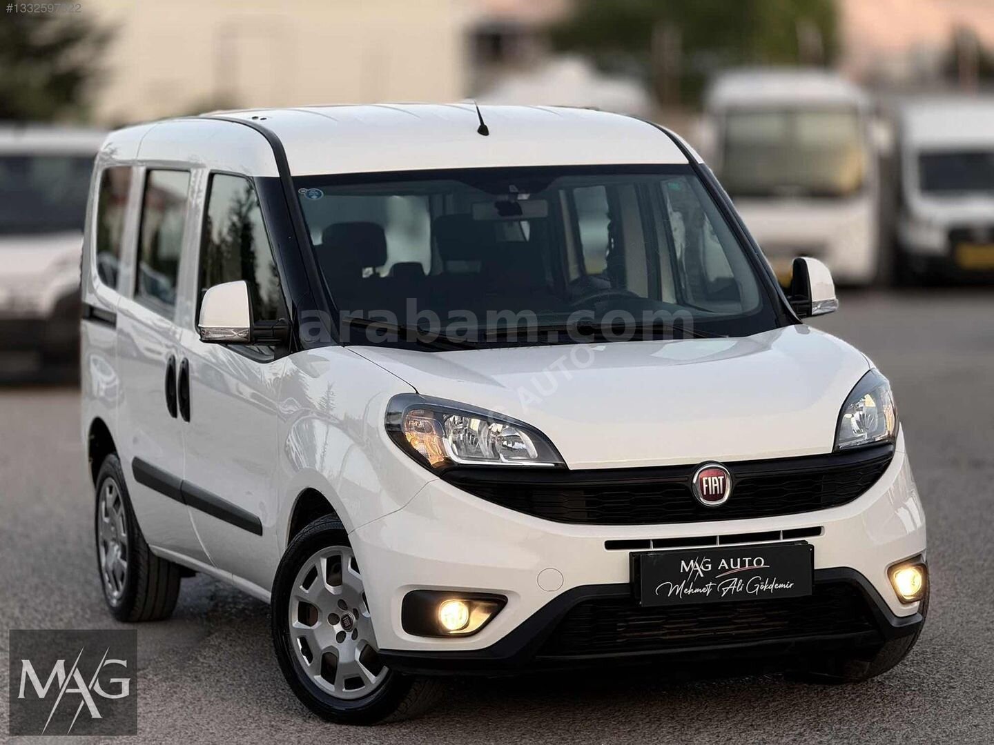 "MAG" 2020M. Hatasız Boyasız 1.6Urban 120HP Doblo 4CamOto+HızSbt 1