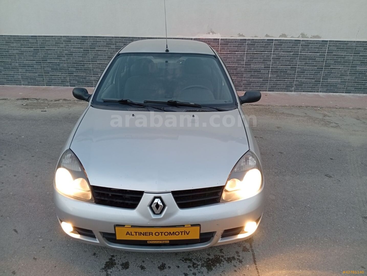 Galeriden Renault Symbol 1.5 dCi Authentique 2007 Model Ankara 304.000 km Gri 2