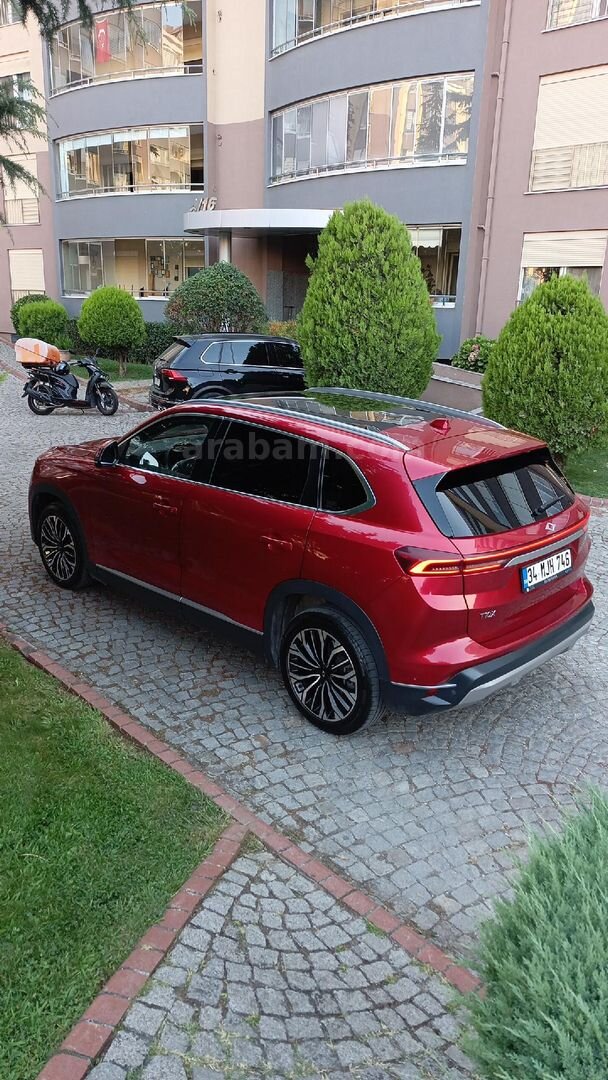 Sorunsuz TOGG T10X V2 Uzun Menzil 2024 Model 45.000 km Kırmızı 6