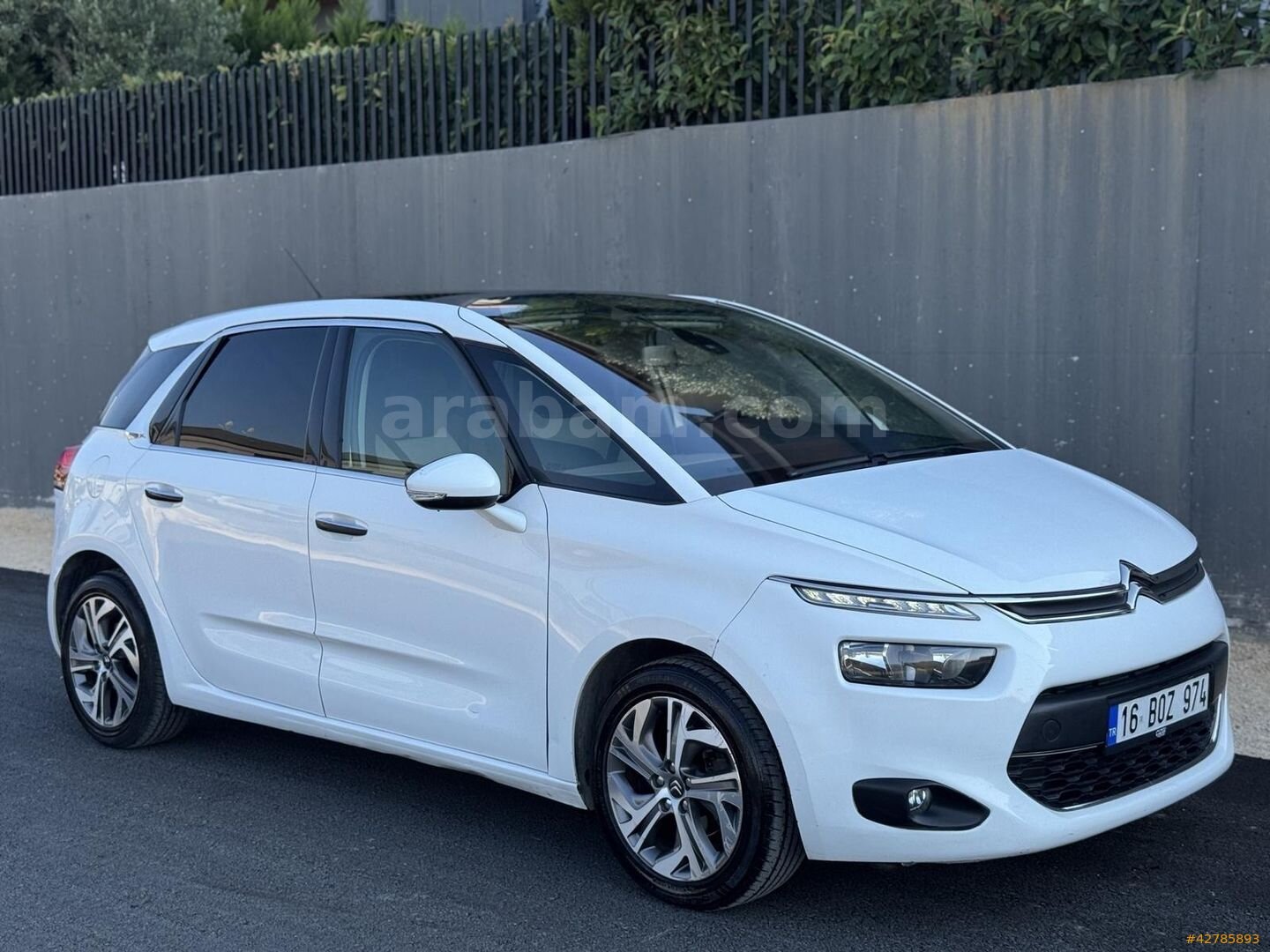 Galeriden Citroen C4 Picasso 1.6 e-HDi Intensive 2013 Model Bursa 171.000 km Beyaz 1
