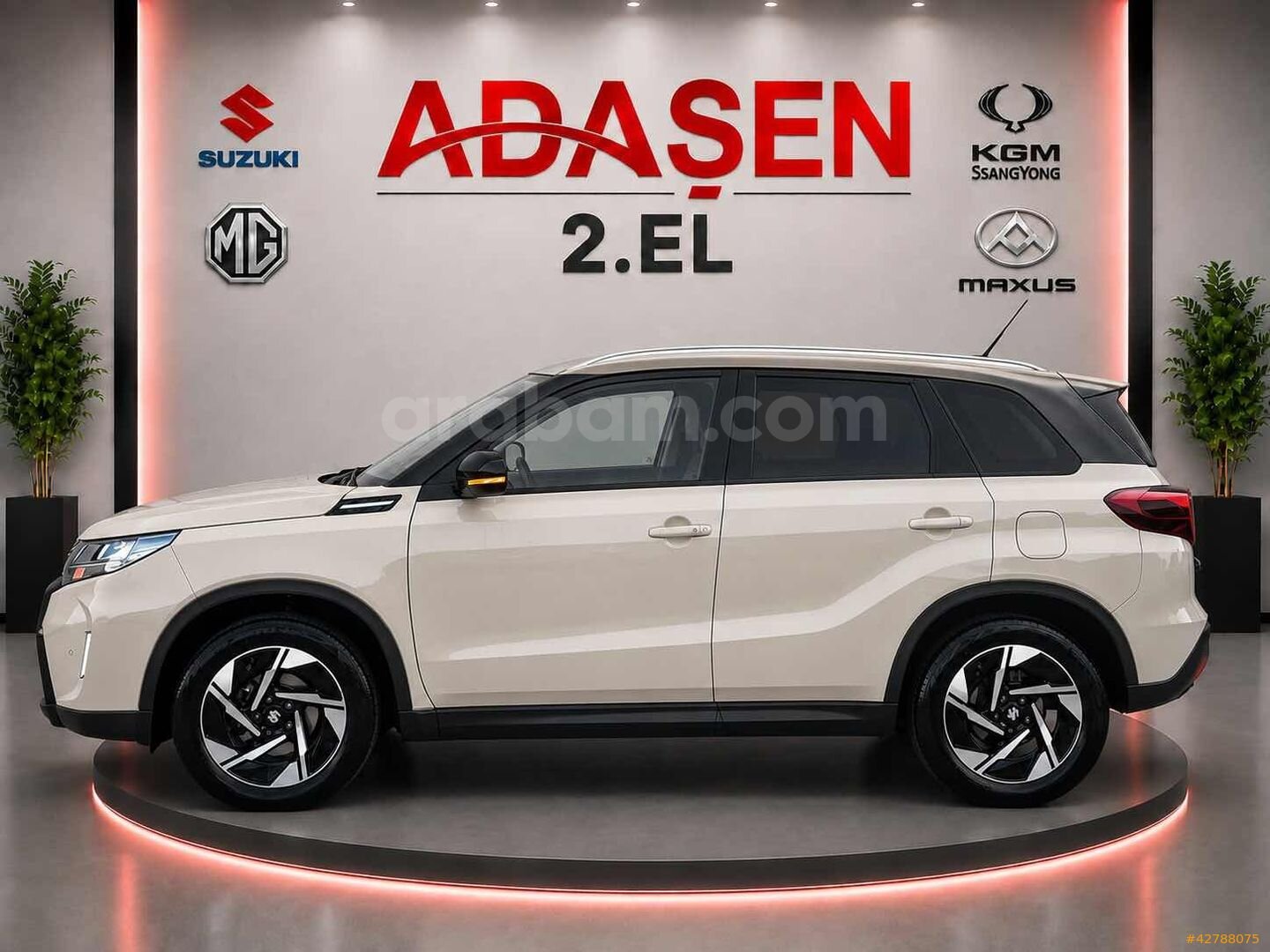 SUZUKI ADAŞEN'DEN 2024 ÇIFT RENK ILK EL 4 × 4 HATASIZ VITARA 7
