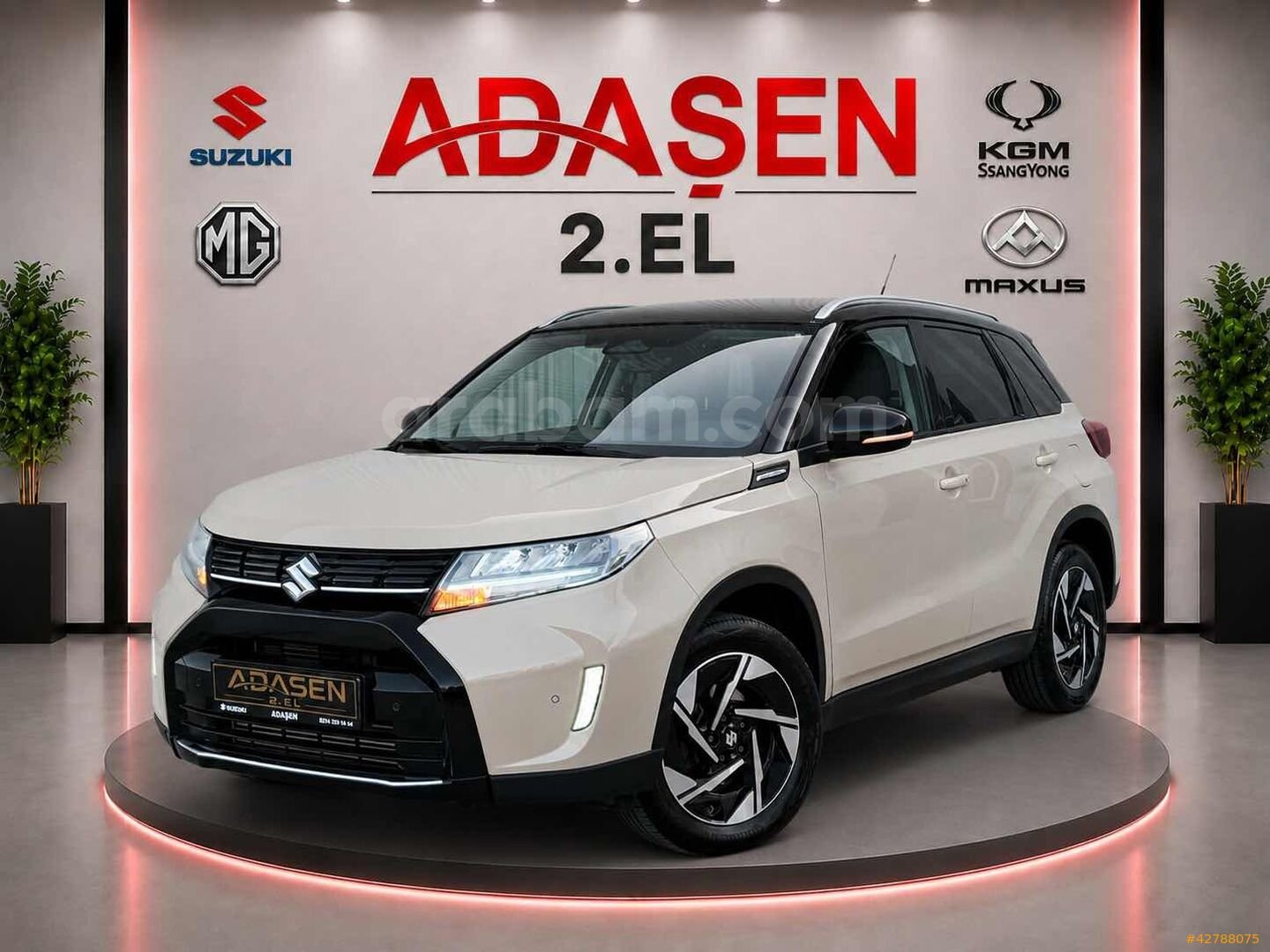 SUZUKI ADAŞEN'DEN 2024 ÇIFT RENK ILK EL 4 × 4 HATASIZ VITARA 6