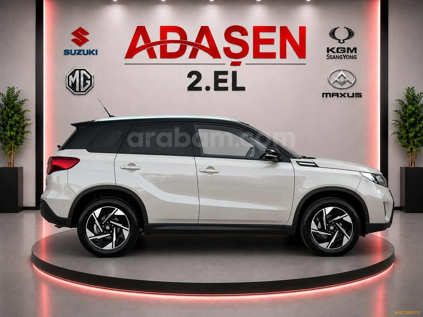 SUZUKI ADAŞEN'DEN 2024 ÇIFT RENK ILK EL 4 × 4 HATASIZ VITARA 5