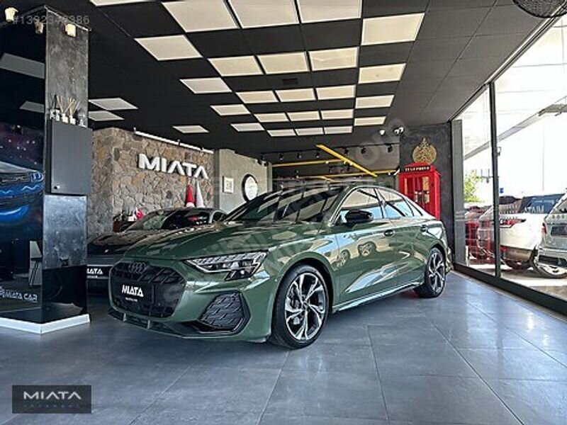 MIATA CAR 2025 AUDI A3 SEDAN 35 TFSI Mhev S LINE - BOYASIZ