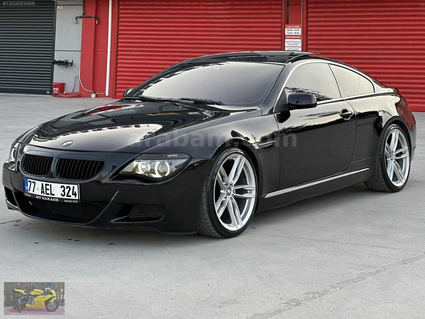 Galeriden BMW 6 Serisi 630Ci 2006 Model Yalova 330.000 km Siyah 3