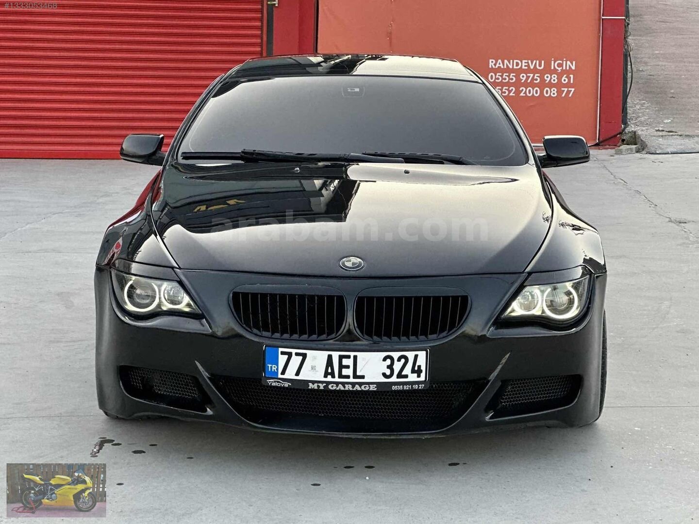 Galeriden BMW 6 Serisi 630Ci 2006 Model Yalova 330.000 km Siyah 2