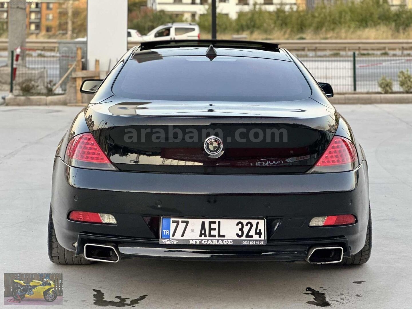 Galeriden BMW 6 Serisi 630Ci 2006 Model Yalova 330.000 km Siyah 7