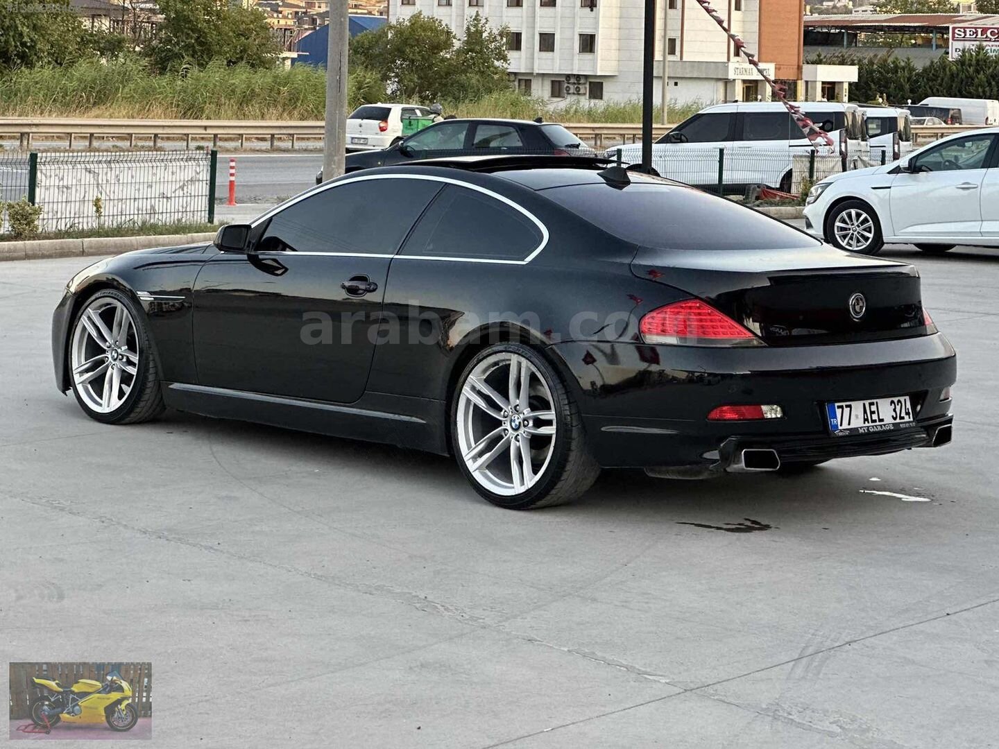Galeriden BMW 6 Serisi 630Ci 2006 Model Yalova 330.000 km Siyah 6