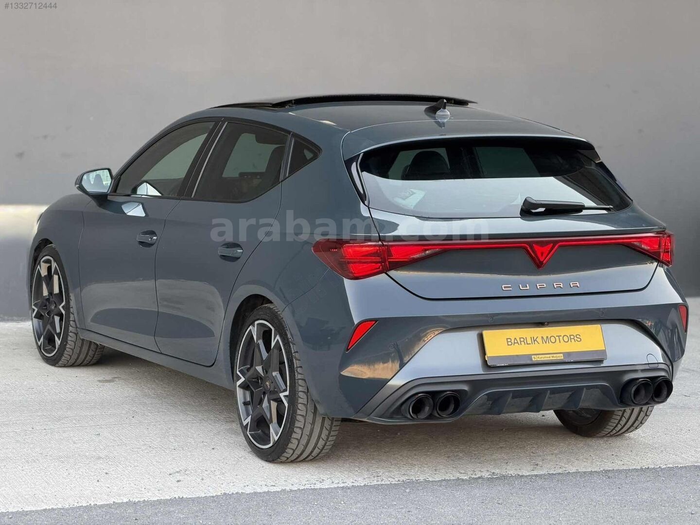 BARLIK MOTORS'TAN LEON CUPRA VZ Line DSG CAM TAVAN SATEN GRİ 7