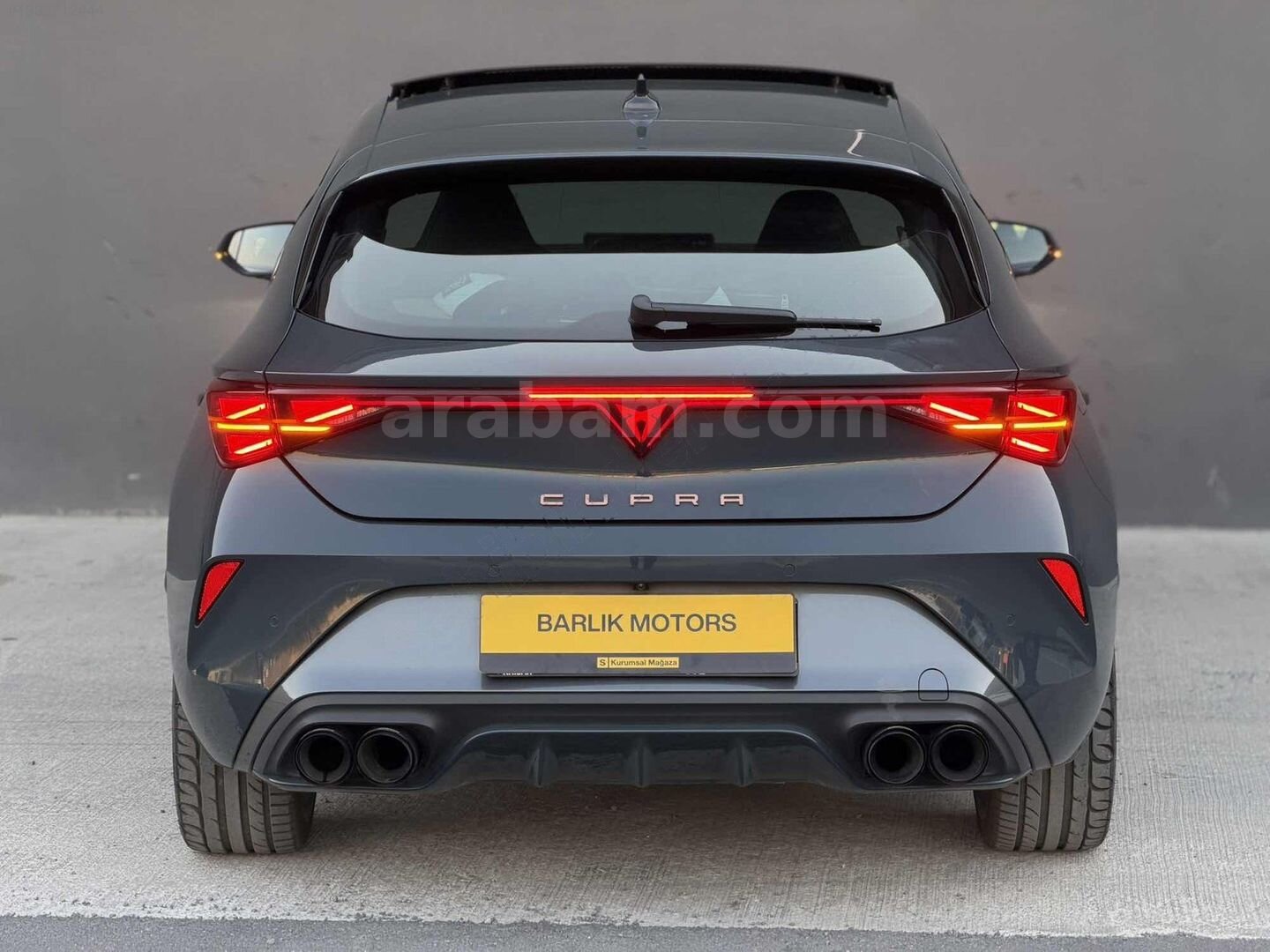 BARLIK MOTORS'TAN LEON CUPRA VZ Line DSG CAM TAVAN SATEN GRİ 6