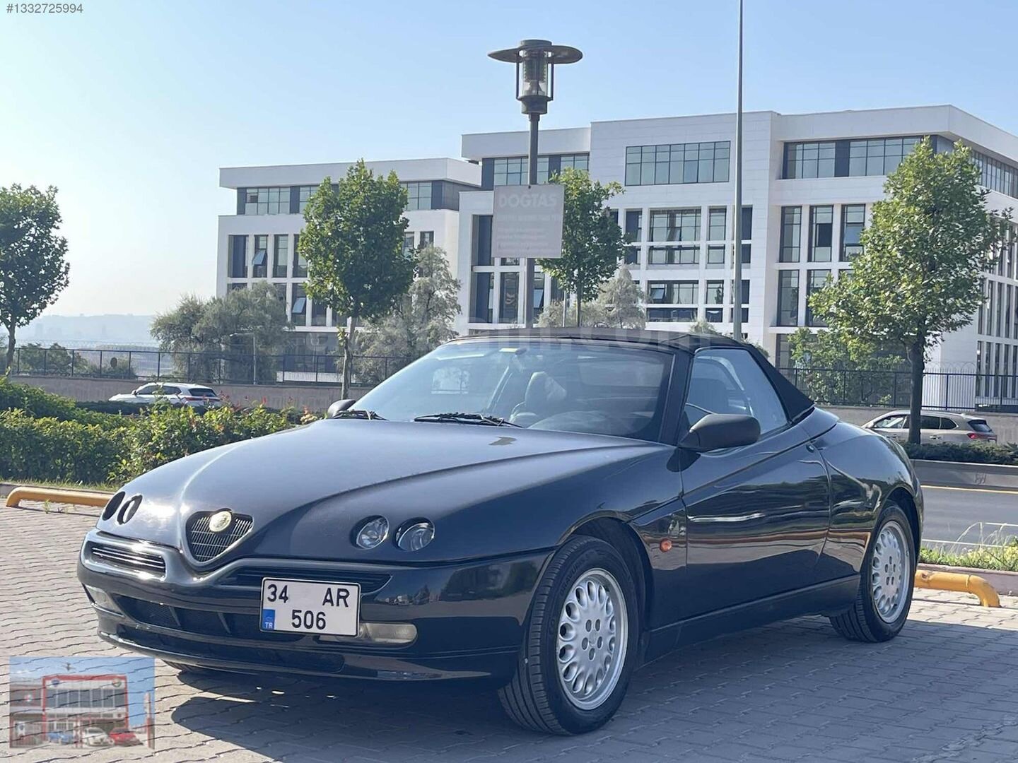 Galeriden Alfa Romeo Spider 2.0 TS 1996 Model Ankara 146.000 km Siyah 3