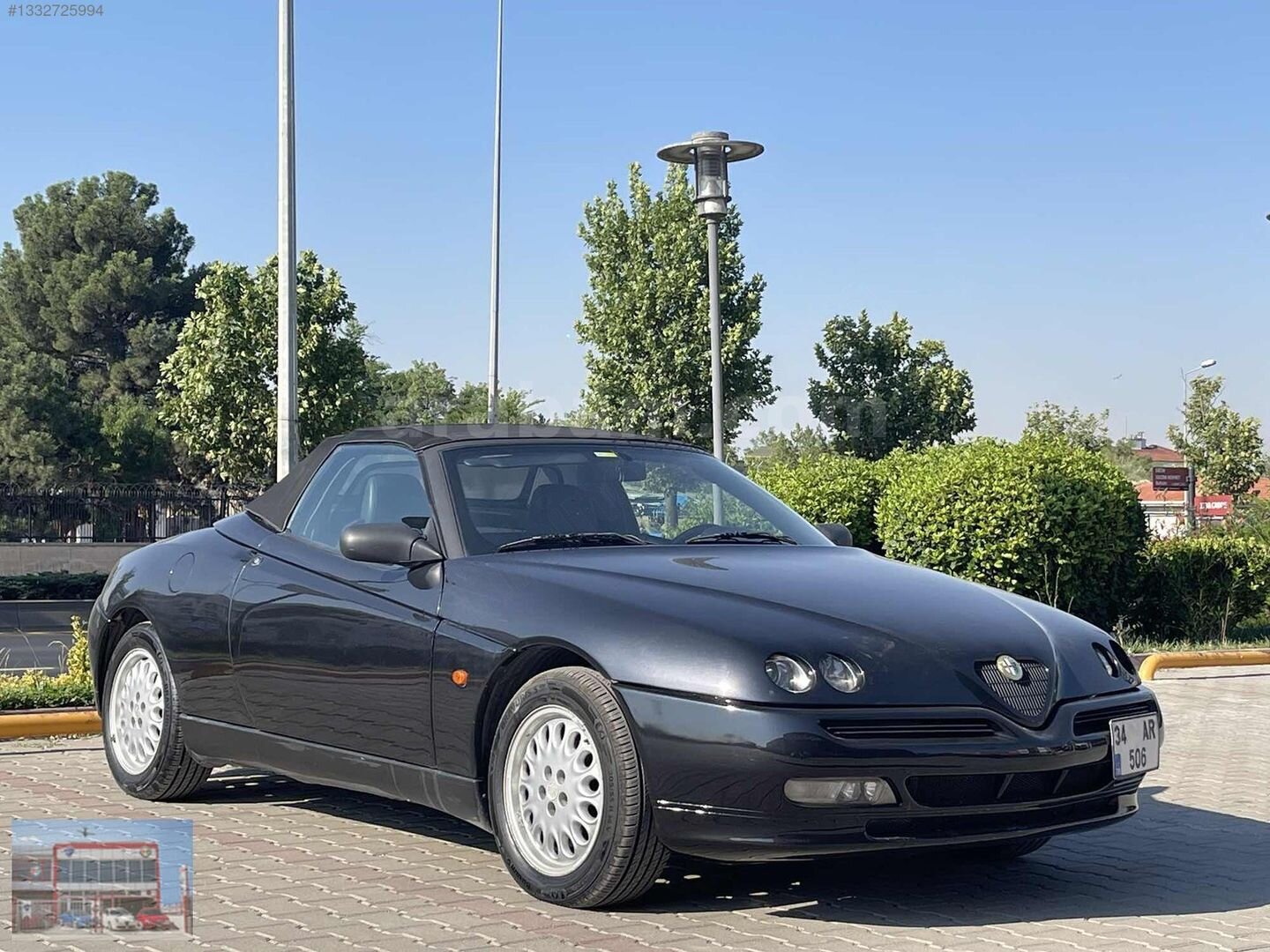 Galeriden Alfa Romeo Spider 2.0 TS 1996 Model Ankara 146.000 km Siyah 7