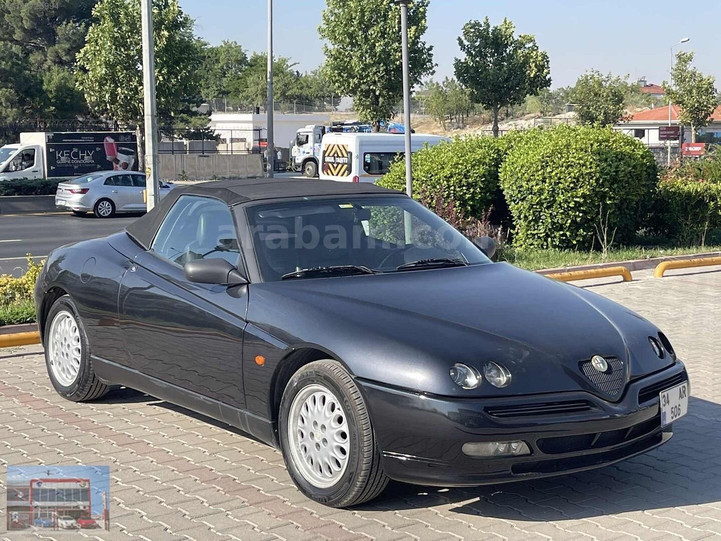Galeriden Alfa Romeo Spider 2.0 TS 1996 Model Ankara 146.000 km Siyah 6