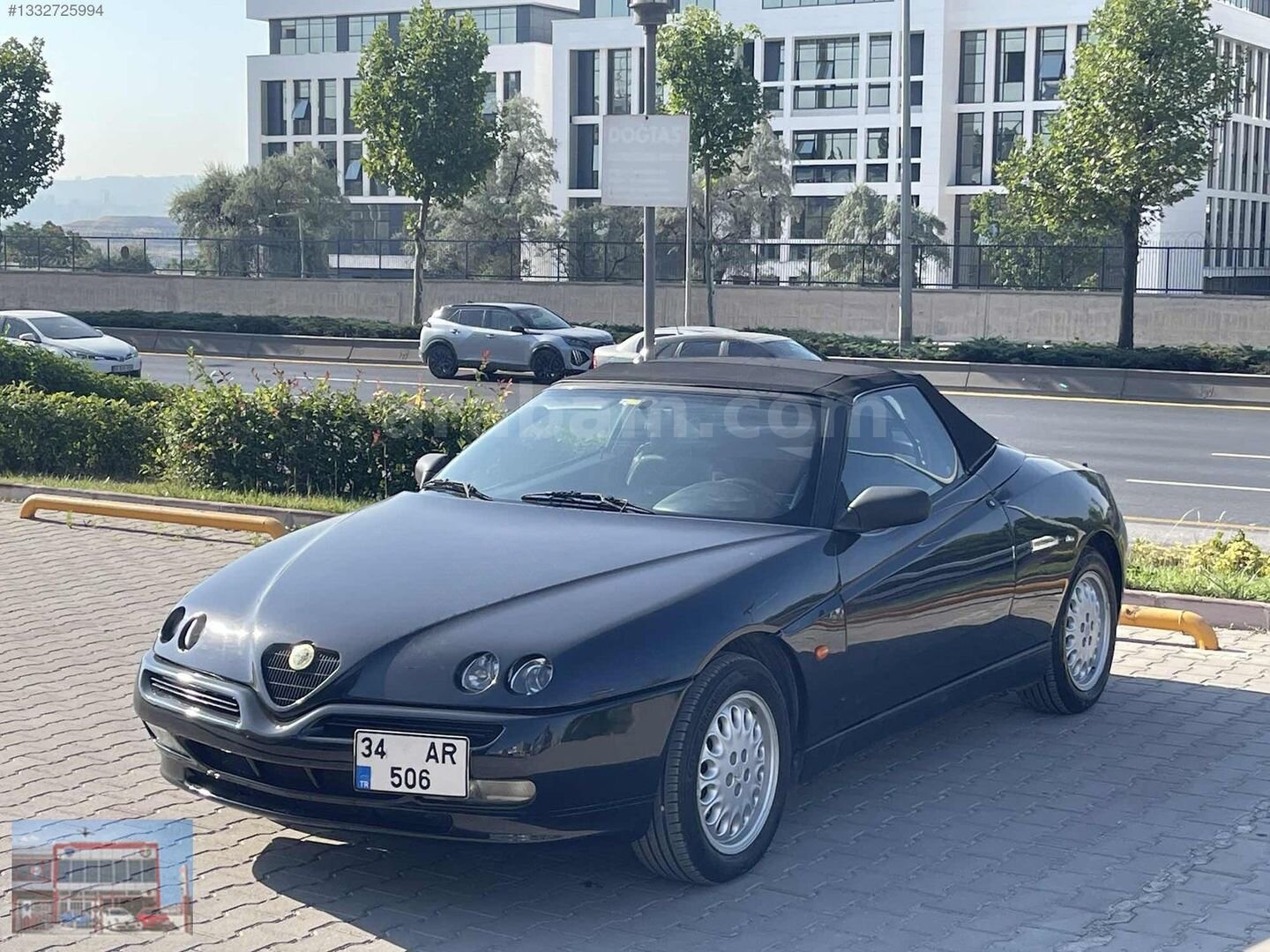 Galeriden Alfa Romeo Spider 2.0 TS 1996 Model Ankara 146.000 km Siyah 2