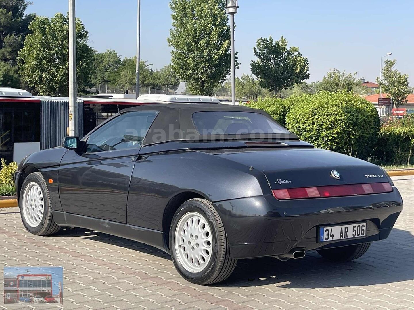 Galeriden Alfa Romeo Spider 2.0 TS 1996 Model Ankara 146.000 km Siyah 5