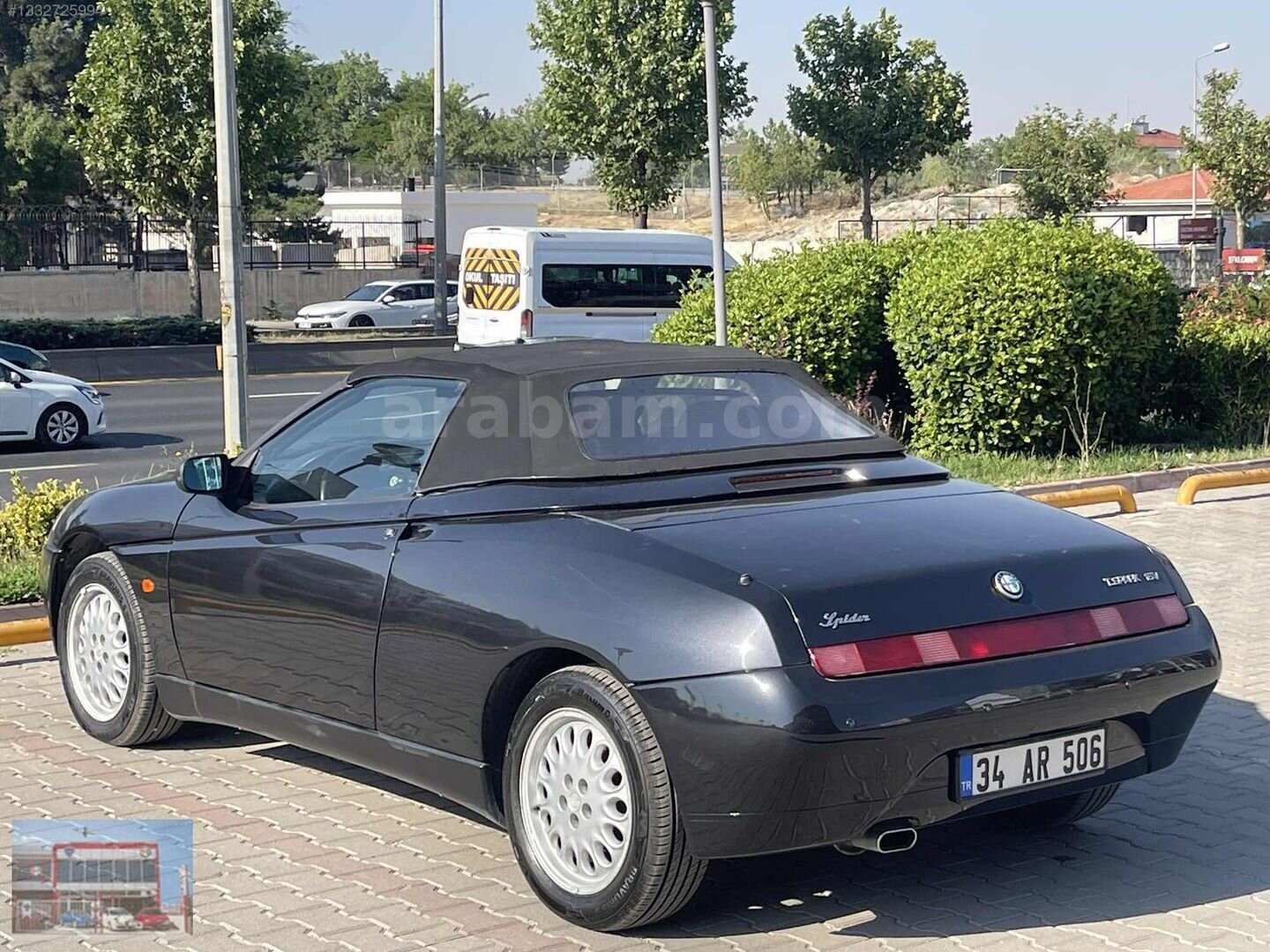 Galeriden Alfa Romeo Spider 2.0 TS 1996 Model Ankara 146.000 km Siyah 4