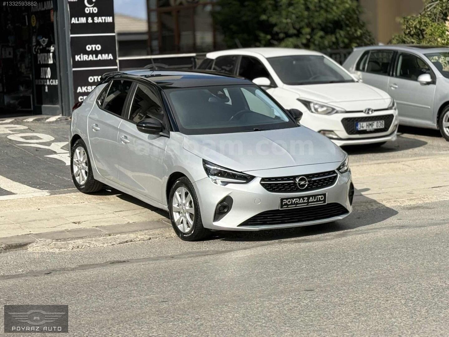 POYRAZ AUTO'dan 2023 model OPEL CORSA 1.2T 61.000km OTOMATİK 3