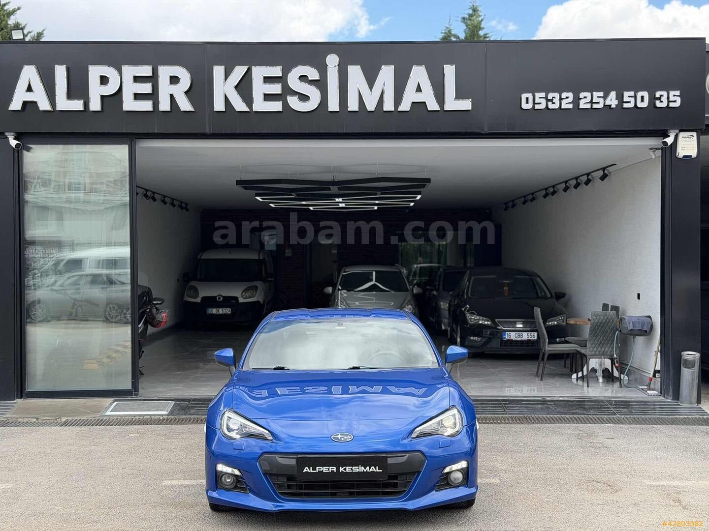 Galeriden Subaru BRZ 2.0R Premium 2012 Model Bursa 82.000 km Mavi 1