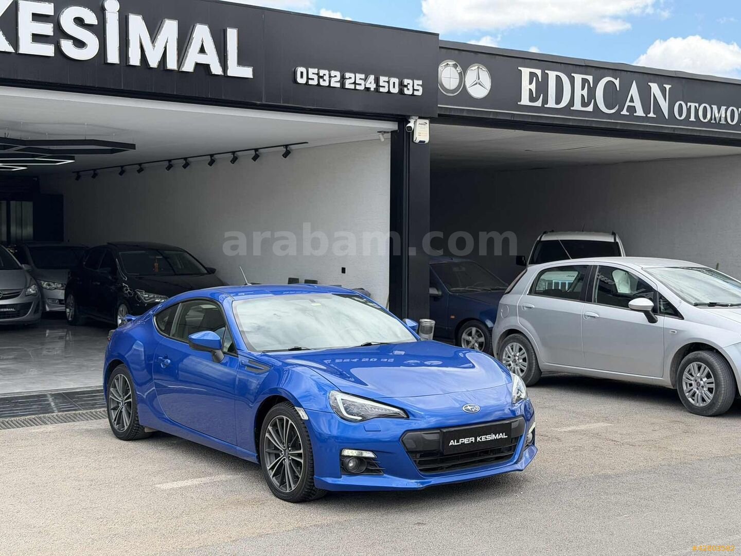 Galeriden Subaru BRZ 2.0R Premium 2012 Model Bursa 82.000 km Mavi 3