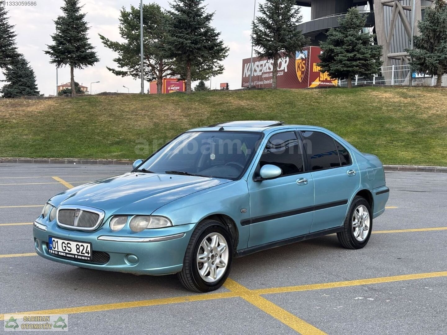 Galeriden Rover 45 1.6 Club 2001 Model Kayseri 354.000 km Mavi 2