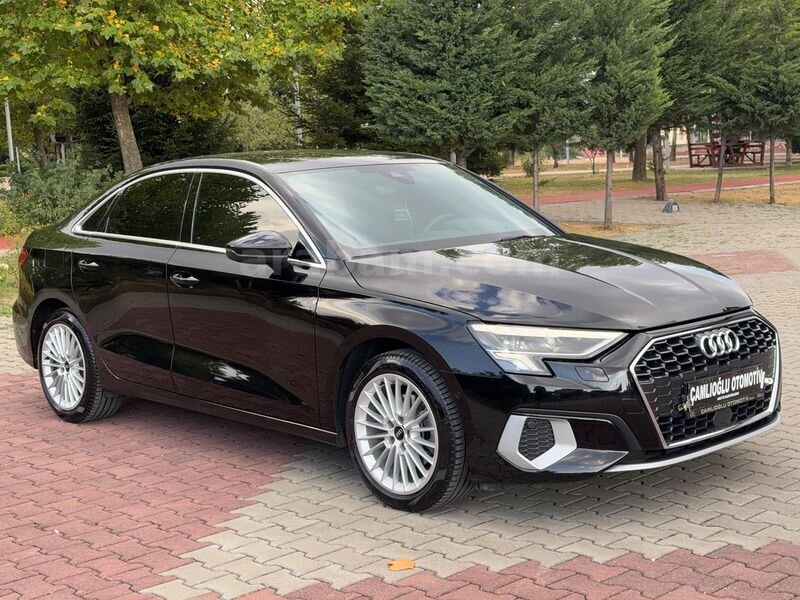 Galeriden Audi A3 Sedan 35 TFSI Advanced 2021 Model Bolu 53.000 km Siyah 1