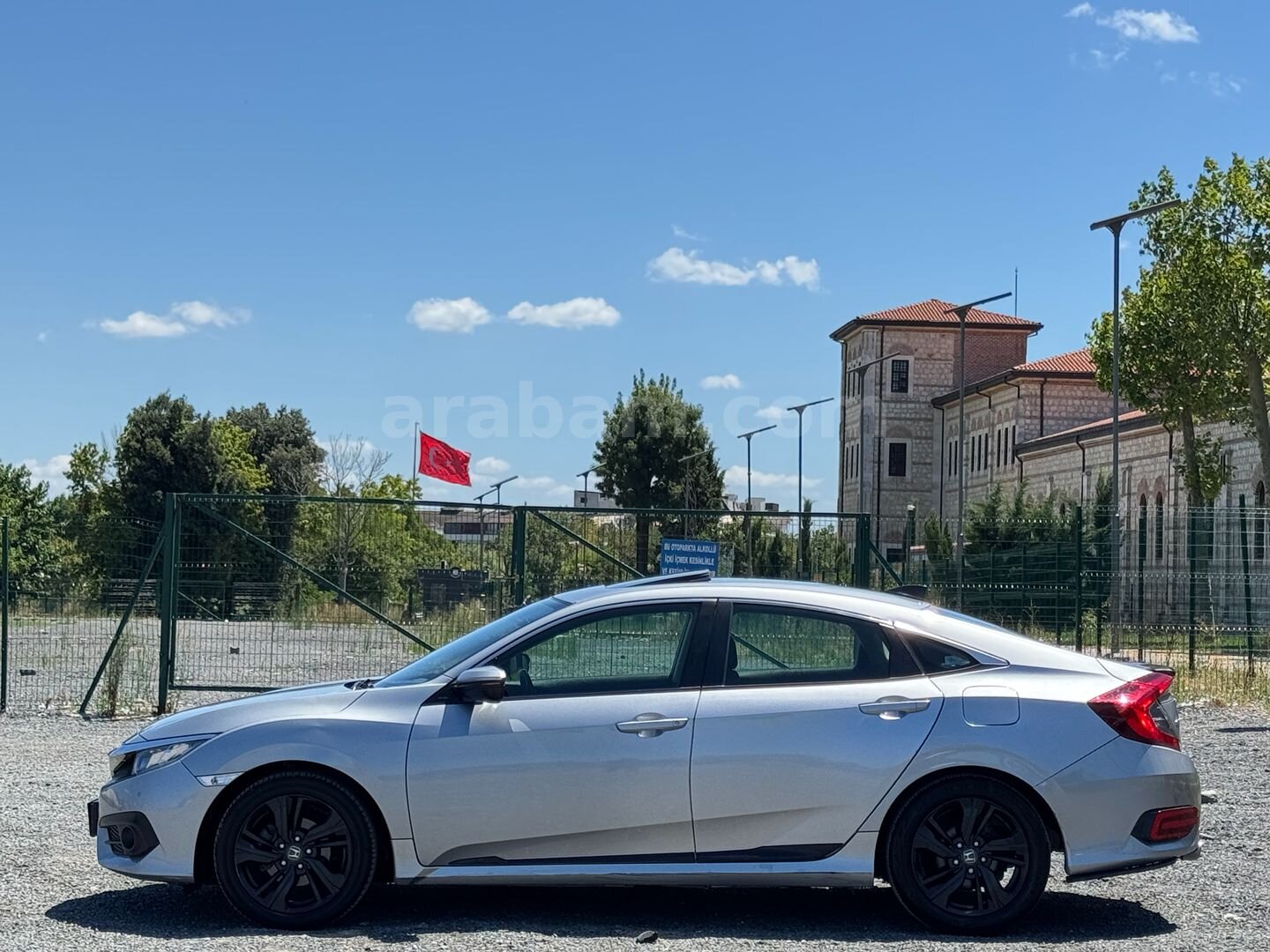 Galeriden Honda Civic 1.6i VTEC Elegance 2017 Model İstanbul 150.000 km Gri 6