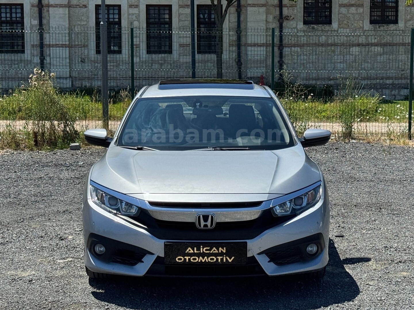 Galeriden Honda Civic 1.6i VTEC Elegance 2017 Model İstanbul 150.000 km Gri 4