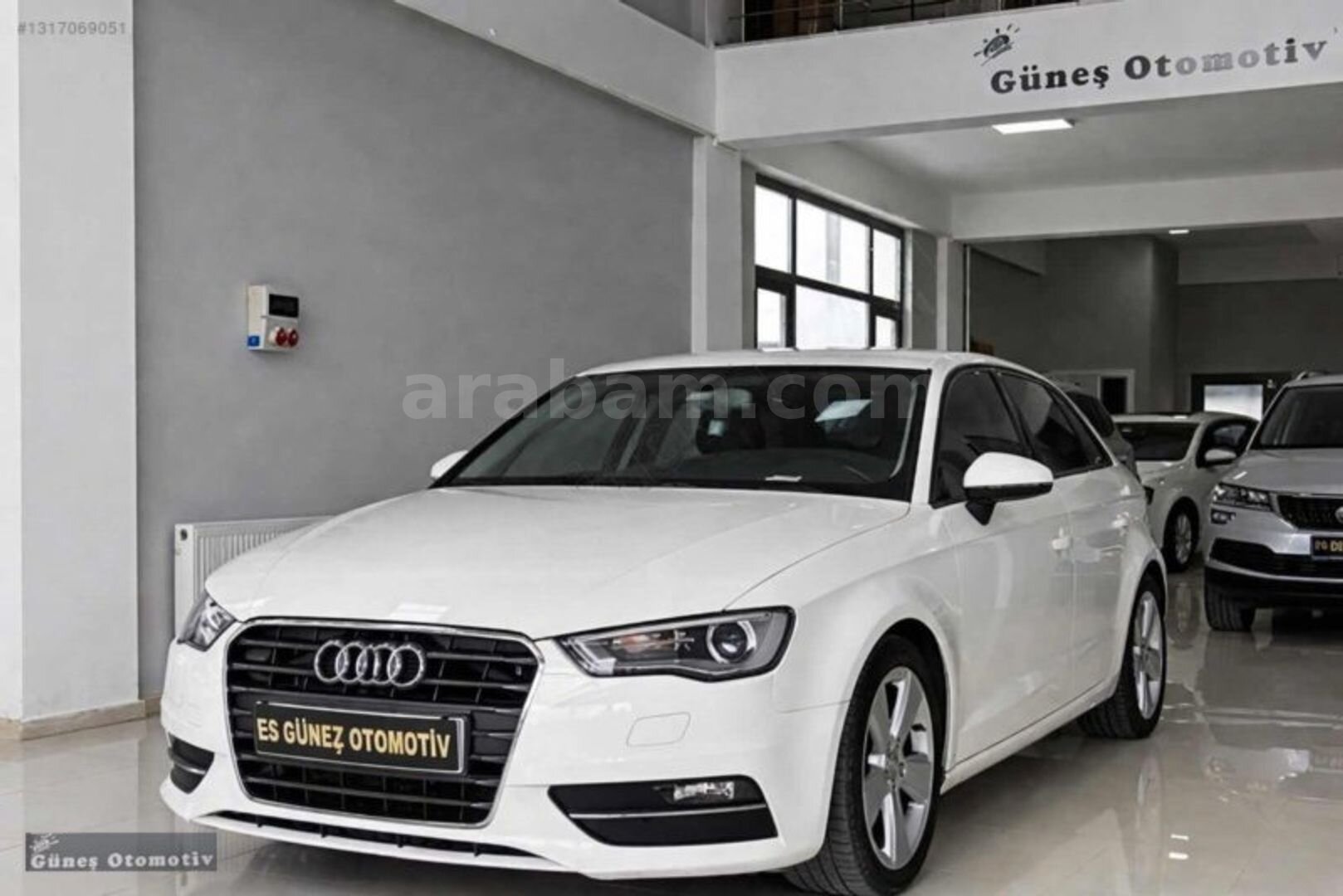 Galeriden Audi A3 Sportback 1.6 TDI Ambition 2013 Model Eskişehir 128.000 km Beyaz 2