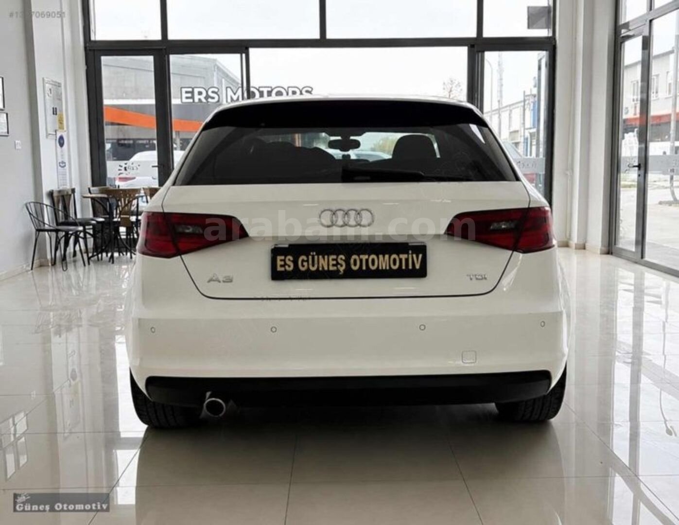 Galeriden Audi A3 Sportback 1.6 TDI Ambition 2013 Model Eskişehir 128.000 km Beyaz 5