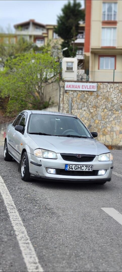 Sahibinden Mazda 323 1.5 2000 Model 330.000 km Gri 5