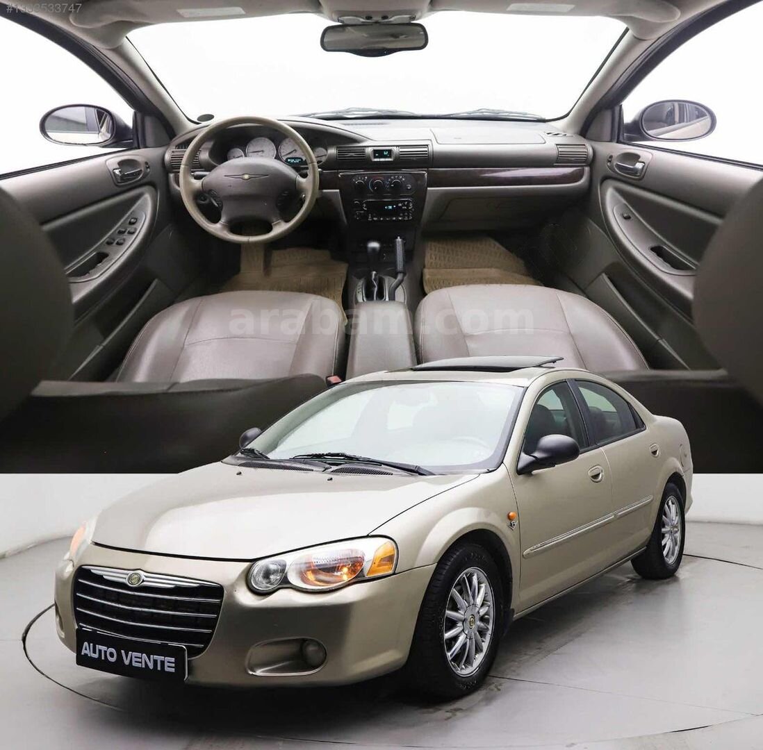 Galeriden Chrysler Sebring 2.7 LX 2005 Model Ankara 248.000 km Şampanya 1