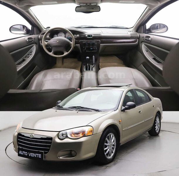 Galeriden Chrysler Sebring 2.7 LX 2005 Model Ankara 248.000 km Şampanya