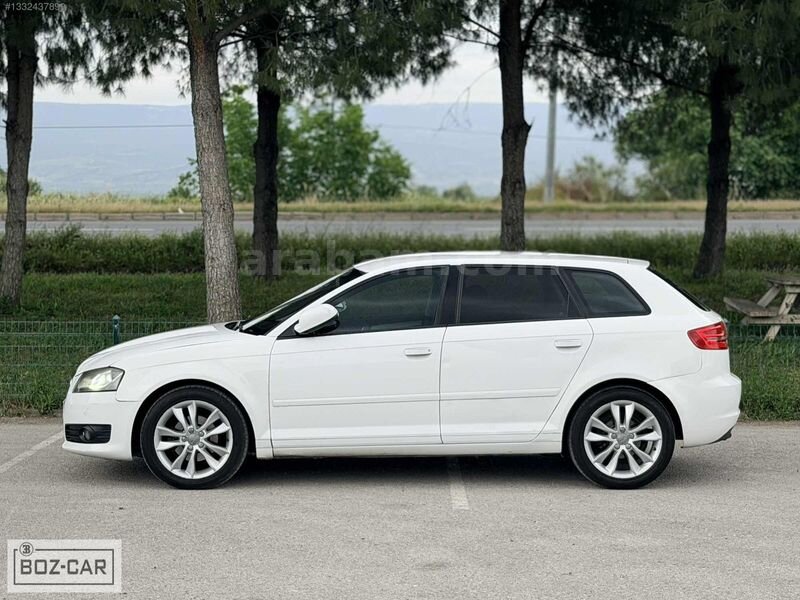 BOZCAR 2012 AUDİ A3 1.6 TDI AMBİTİON 3 KOL HIZ SABT DERİ MERCEK 7