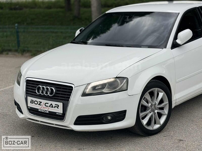 BOZCAR 2012 AUDİ A3 1.6 TDI AMBİTİON 3 KOL HIZ SABT DERİ MERCEK 6