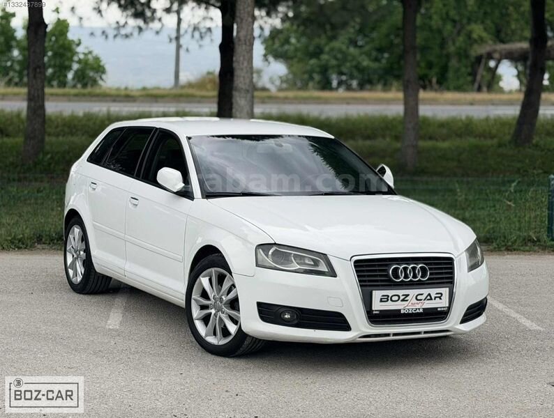 BOZCAR 2012 AUDİ A3 1.6 TDI AMBİTİON 3 KOL HIZ SABT DERİ MERCEK 1