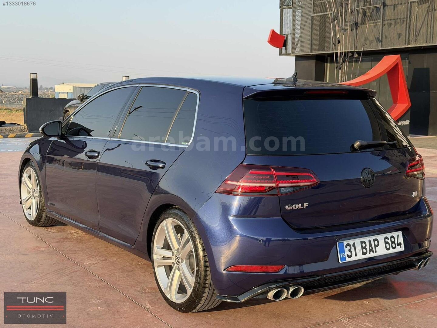 2019 GOLF Antrasit Tavan Logolu Geri görüş Orijinal Acil 6