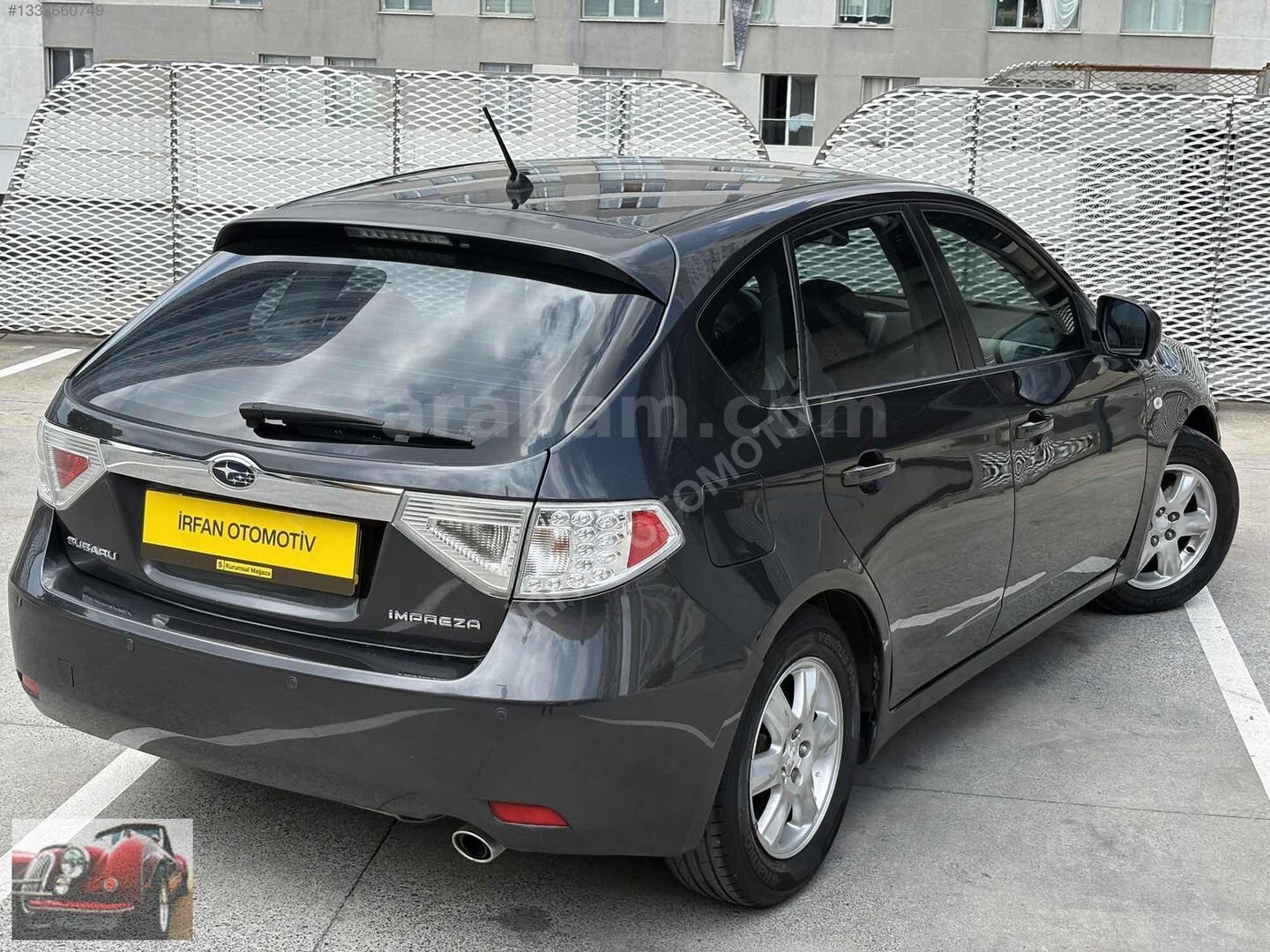 Galeriden Subaru Impreza 1.5 AWD 2008 Model İstanbul 178.000 km Füme 5