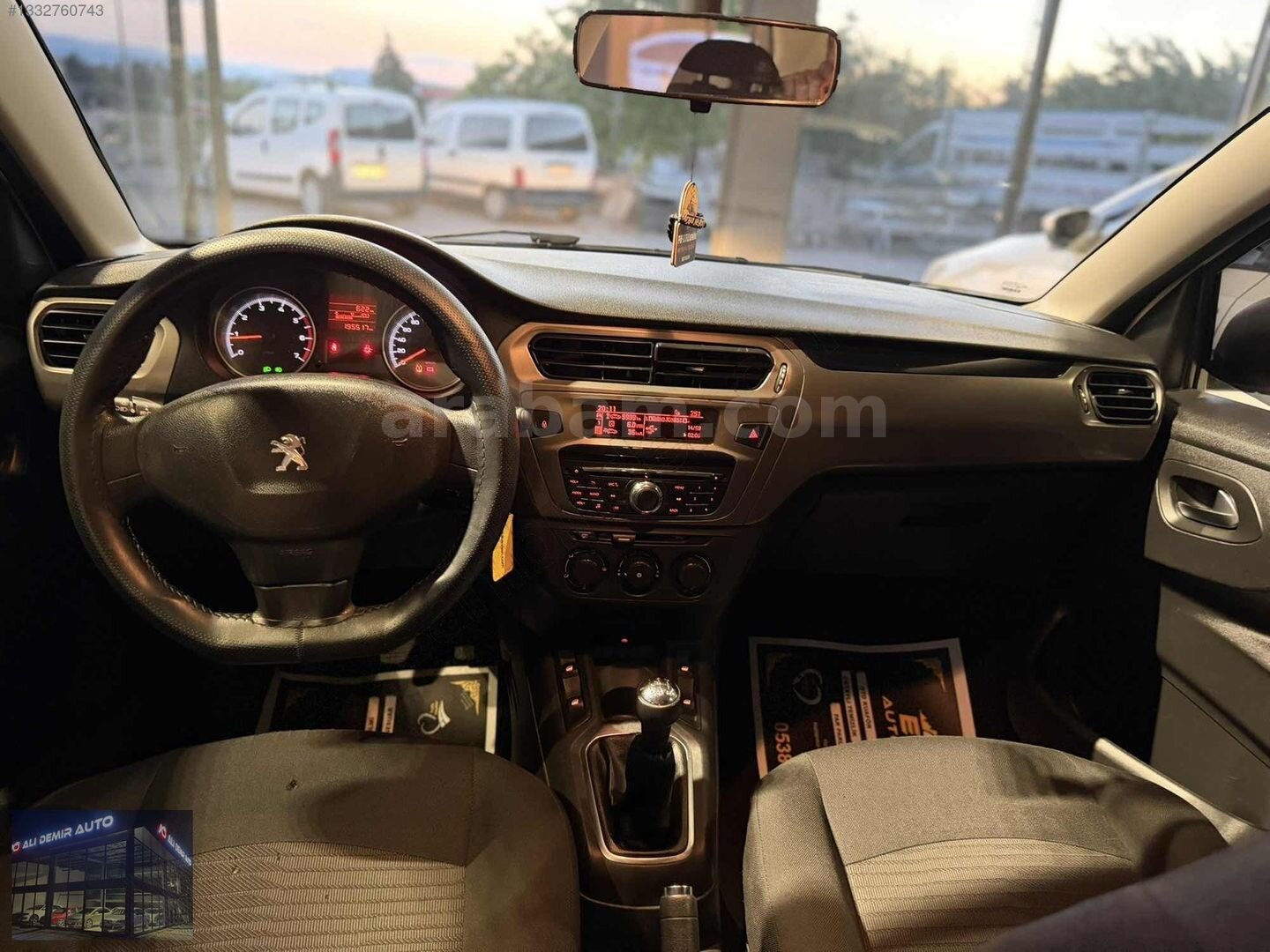 Galeriden Peugeot 301 1.6 BlueHDI Active 2018 Model Karaman 195.000 km Beyaz 7