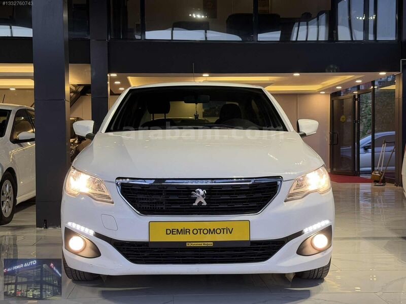 Galeriden Peugeot 301 1.6 BlueHDI Active 2018 Model Karaman 195.000 km Beyaz