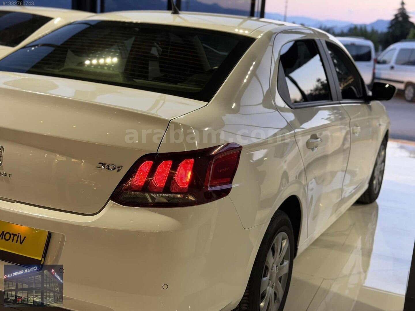 Galeriden Peugeot 301 1.6 BlueHDI Active 2018 Model Karaman 195.000 km Beyaz 5
