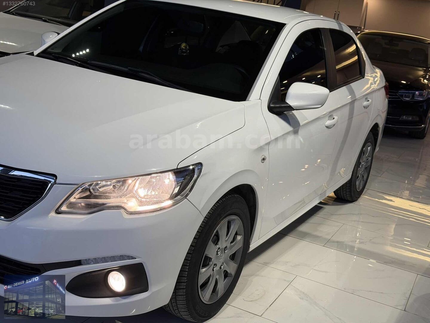 Galeriden Peugeot 301 1.6 BlueHDI Active 2018 Model Karaman 195.000 km Beyaz 3
