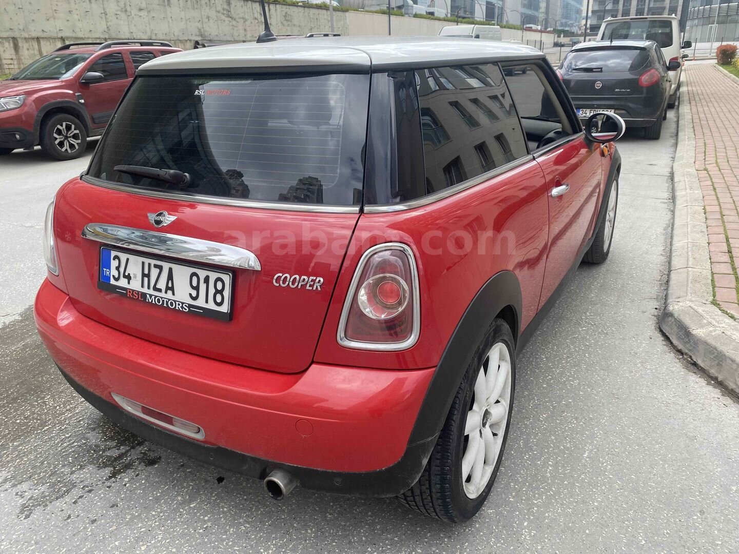Sahibinden Mini Cooper 1.6 Türkiye Paketi 2012 Model 181.000 km Kırmızı 5