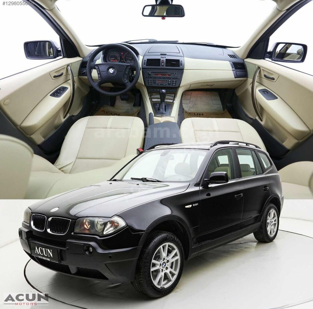 ACUN MOTORS BAKIMLI MASRAFSIZ X3 2.5 İ 4X4 OTOMATİK CAM TAVAN 2