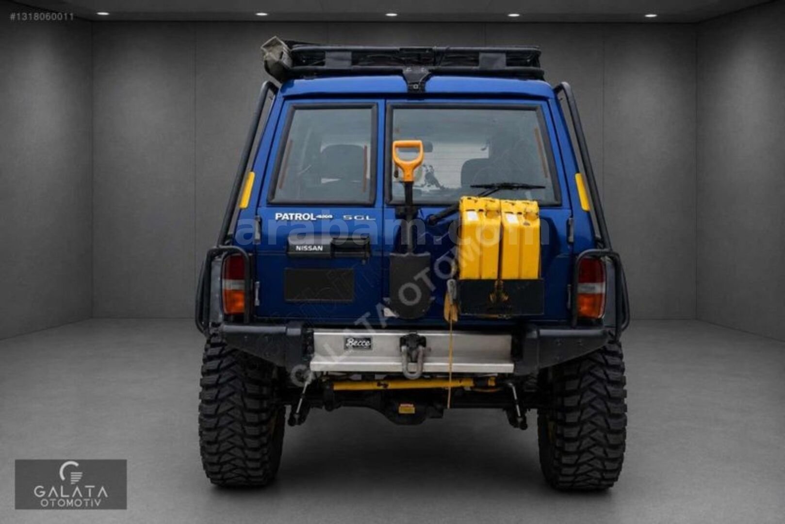 'GALATA' 1990 NİSSAN PATROL Y60 MWB OM606 37" FULL CAGE 5