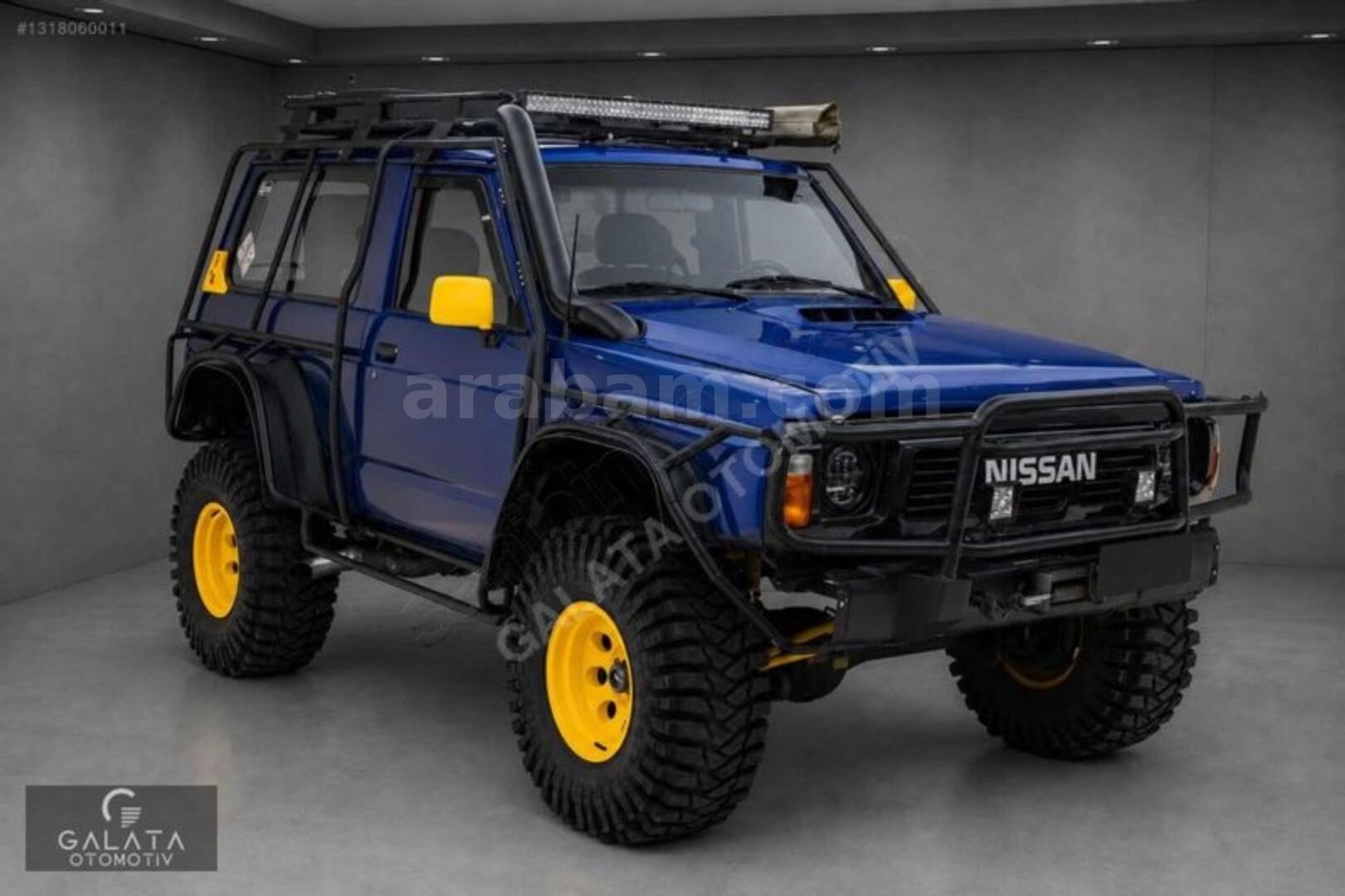 'GALATA' 1990 NİSSAN PATROL Y60 MWB OM606 37" FULL CAGE 3
