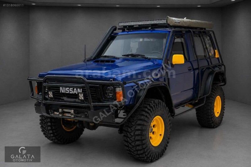 'GALATA' 1990 NİSSAN PATROL Y60 MWB OM606 37" FULL CAGE 1