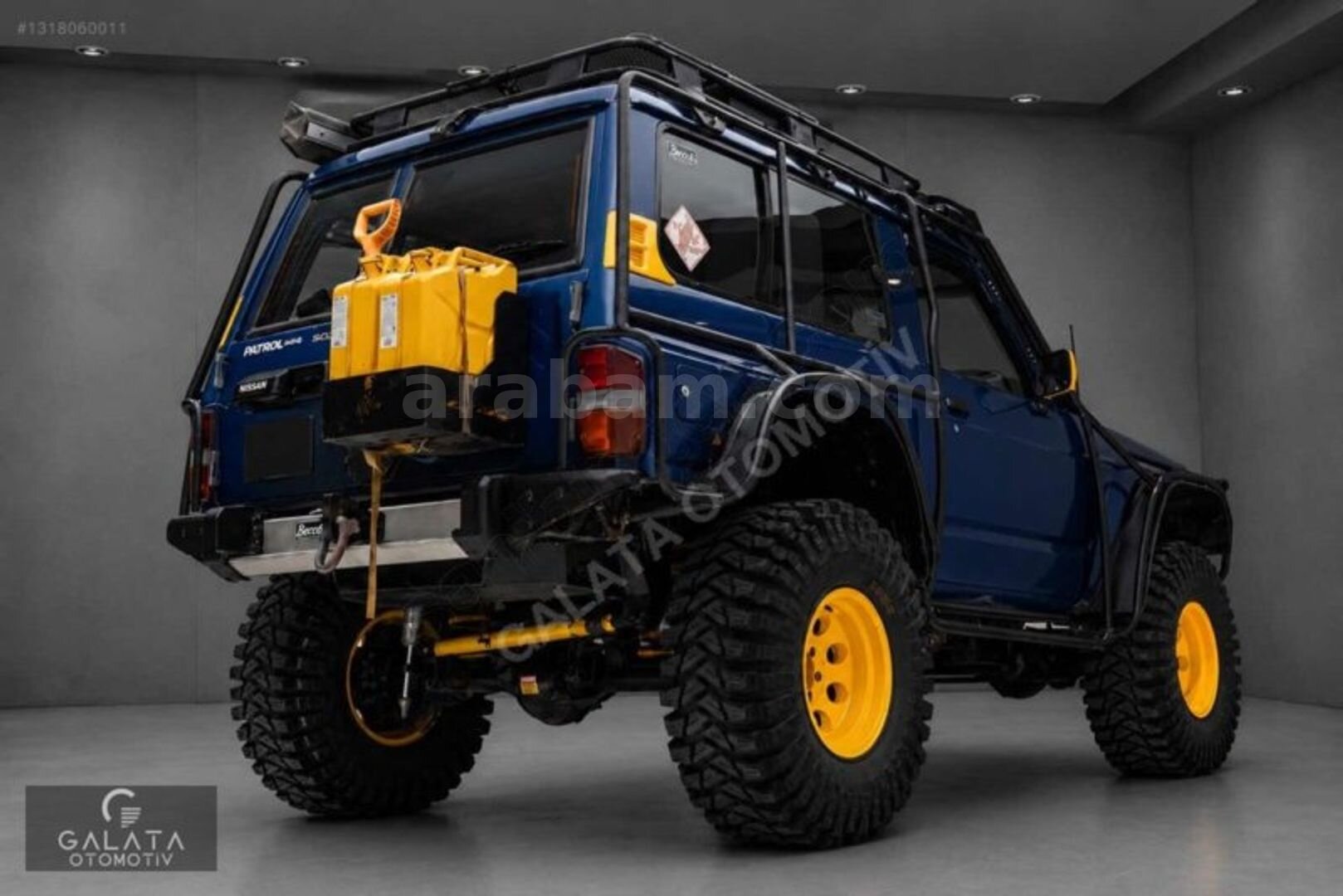 'GALATA' 1990 NİSSAN PATROL Y60 MWB OM606 37" FULL CAGE 6