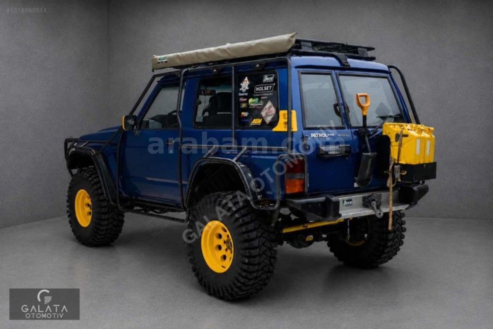 'GALATA' 1990 NİSSAN PATROL Y60 MWB OM606 37" FULL CAGE 4