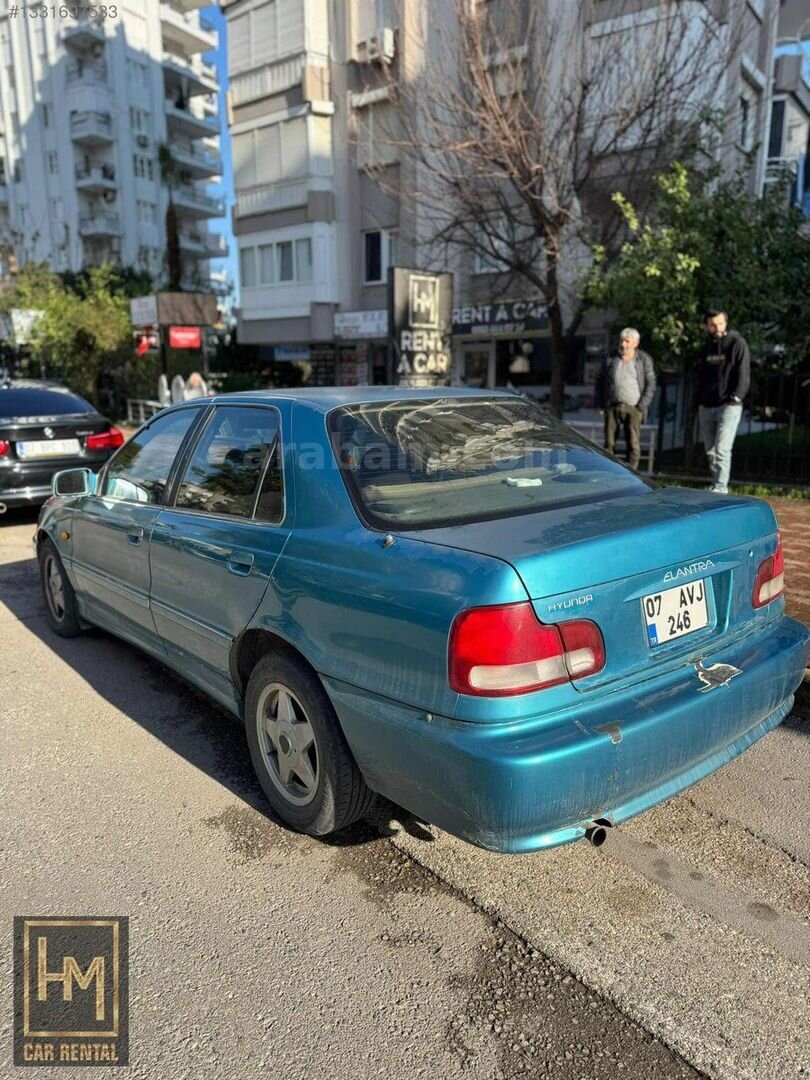 HM CAR'DAN ELENTRA KLİMALI GLS OTOMATİK VİTES K. KARTI GEÇERLİ 5