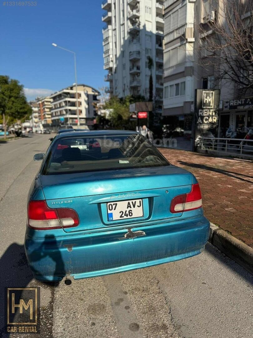 HM CAR'DAN ELENTRA KLİMALI GLS OTOMATİK VİTES K. KARTI GEÇERLİ 4